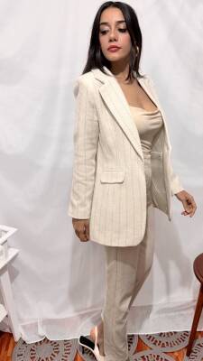 CHANEL DÜZ BEYAZ CEKET - 22