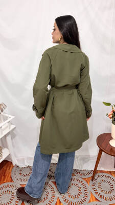 KOL KEMERLİ TRENÇKOT HAKİ - 4