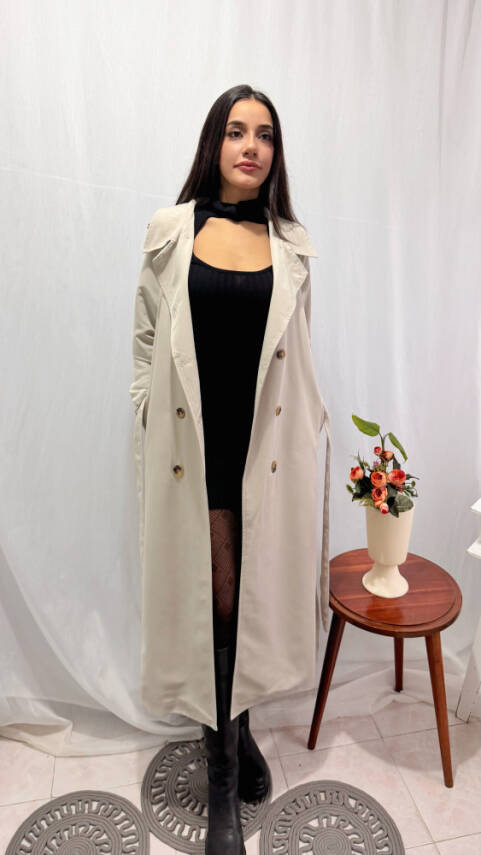 TAM BOY TRENÇKOT - BEJ - 4