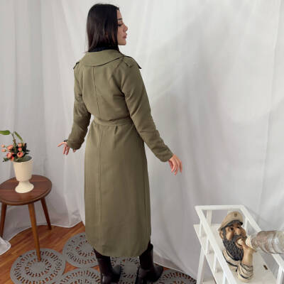 TAM BOY TRENÇKOT - HAKİ - 6