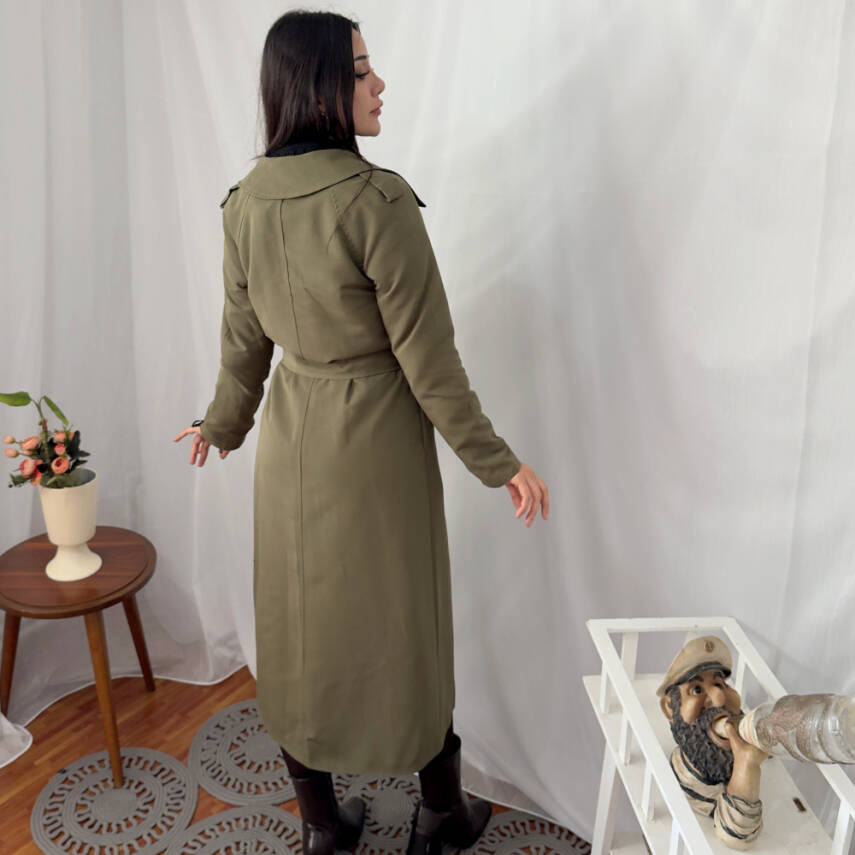 TAM BOY TRENÇKOT - HAKİ - 6