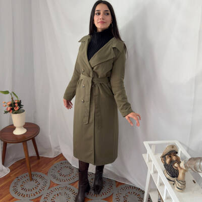 TAM BOY TRENÇKOT - HAKİ - 3